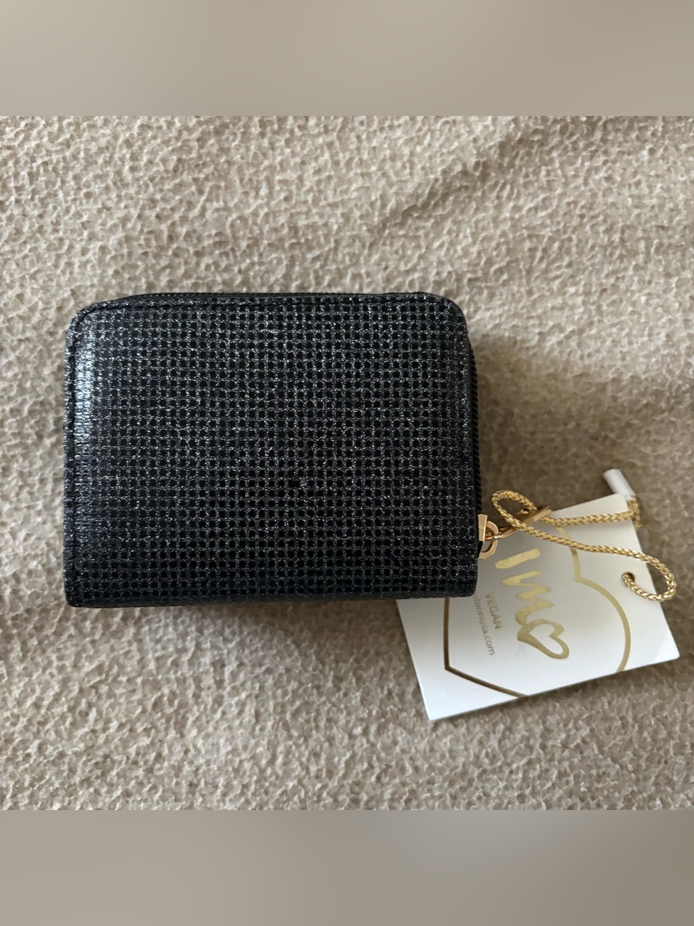 5for20 NWT Imo black glitter wallet - Picture 6 of 8